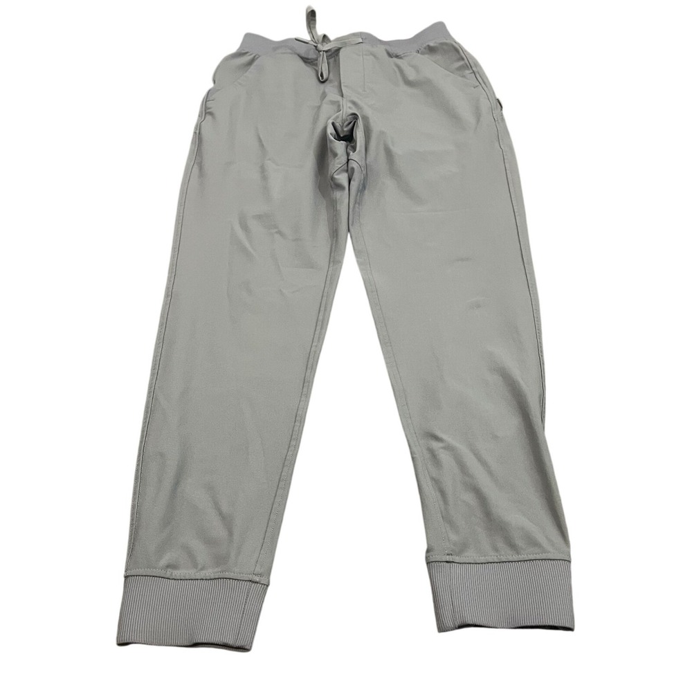 Birddogs Joggers Mens M Gray Performance Stretch Athletic Pants Drawstring